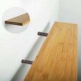 27166 Merge 10Pcs shelf Bracket Hidden Floating Wood Invisible Concealed Shelf Supports Z295 xxxxxxx You 060726.