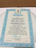 29174 Merge Wedgwood The Bubbling Brook Boxed With Certificate Collectable Vintage.