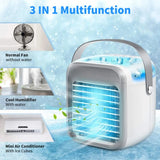 3113 Merge Mini Portable USB Air Conditioner Air Cooler LED Personal Desk Cooling Fan Z204 xxxxxxx You 140226.