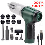 3211 Merge 95000PA Handheld Cordless Vacuum Cleaner Home & Car Dust Blower Mini Air Duster X161.