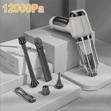 3211 Merge 95000PA Handheld Cordless Vacuum Cleaner Home & Car Dust Blower Mini Air Duster X161.