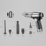 3211 Merge 95000PA Handheld Cordless Vacuum Cleaner Home & Car Dust Blower Mini Air Duster X161.