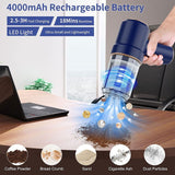 3214 Merge Handheld Cordless Vacuum Cleaner Home & Car Dust Blower Mini Air Duster Cleaner X161.