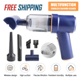 3214 Merge Handheld Cordless Vacuum Cleaner Home & Car Dust Blower Mini Air Duster Cleaner X161.