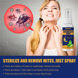 3300 Merge Natural Dust Mite Spray Bug Flea Killer Sprays Household Cleaning Tools 50ml X162.