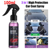 3500 Merge 3 Pack 3 In 1 High Protection Quick coating Spray, Car Wax Polish Cleaning Spray X164.
