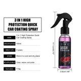 3500 Merge 3 Pack 3 In 1 High Protection Quick coating Spray, Car Wax Polish Cleaning Spray X164.