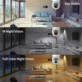 4151 Merge 5G WiFi camera E27 Light blub 1080P HD Night Vision Home Security Camera AU X165.