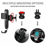 6209 Merge Wireless Car Charger Dock Air Vent Mount Gravity Holder For Mobile Phone Z153.