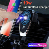 6209 Merge Wireless Car Charger Dock Air Vent Mount Gravity Holder For Mobile Phone Z153.