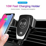 6209 Merge Wireless Car Charger Dock Air Vent Mount Gravity Holder For Mobile Phone Z153.