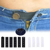 6315 Merge 5x Unisex Waist Band Pants Extender Button Trousers Jeans Skirts Maternity Blue Z179.