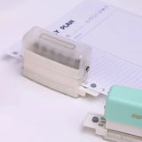 6330 Merge Handheld 6 Hole Paper Puncher A4 A5 B5 Notebook Scrapbook Diary Planner Punching X104.