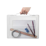 6340 Merge Marbig Plastic Clear Case A4 With Handle X104 xxxxxxx You 040526.