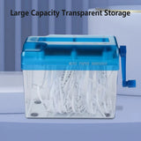 6360 Merge A6 File Hand Paper Shredder Straight Cutting Machine Manual Document Handmade Z232 xxxxxxx You