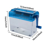 6360 Merge A6 File Hand Paper Shredder Straight Cutting Machine Manual Document Handmade Z232 xxxxxxx You