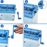 6360 Merge A6 File Hand Paper Shredder Straight Cutting Machine Manual Document Handmade Z232 xxxxxxx You