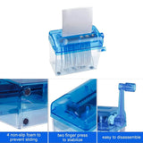 6360 Merge A6 File Hand Paper Shredder Straight Cutting Machine Manual Document Handmade Z232 xxxxxxx You