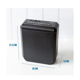 6361 Merge Lenoxx Paper Shredder W/10Lt Bin 5 A4 Sheets Shred Capacity 180W Black Z232 xxxxxxx You 030326.
