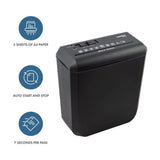 6361 Merge Lenoxx Paper Shredder W/10Lt Bin 5 A4 Sheets Shred Capacity 180W Black Z232 xxxxxxx You 030326.