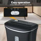 6363 Merge Devanti Electric Paper Shredder For Home Office 8 A4 Paper Sheet Cross Cut Paper Z232 xxxxxxx You 030326.