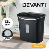 6363 Merge Devanti Electric Paper Shredder For Home Office 8 A4 Paper Sheet Cross Cut Paper Z232 xxxxxxx You 030326.