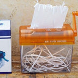 6364 Merge Mini Manual Shredder Office File Document Hand Cutting A4 A6 Paper Portable Z232 xxxxxxx You 030326