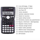 6372 Merge Scientific Calculator 2 Line Display 12 Digit Stats Trig Log Eng Notation Hard Z251 xxxxxxx You 310326.