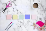 6381 Merge 24xSticky Post-It Note Pads 3M Recycled Paper Sweet Sprinkle Collection 76x76mm Z265 xxxxxxx You 040526.