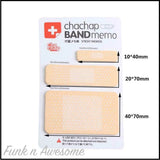 6385 Merge Band Aid Post It Notes, Memo Pad, Plasters Fun Novelty Jotter, Sticky Note Pad Z265 xxxxxxx You 040526.