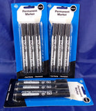 6391 Merge 3Pcs 3 Packets Total 9 Markers Black Permanent Pen Bulk Texta New Office Thick Z266 xxxxxxx You Z266.