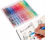 6392 Merge 12xNew Erasable Roller Ball Pen 0.7mmErasable Ink 12 Colours Z266 xxxxxxx You 050526.