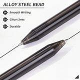 6394 Merge Black Pens 60 Pack Retractable 10mm Medium Point Smooth Writing School Office Z266 xxxxxxx You 050526.