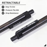 6394 Merge Black Pens 60 Pack Retractable 10mm Medium Point Smooth Writing School Office Z266 xxxxxxx You 050526.