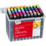 6411 Merge Born Dual Tip Graphic Design Markers 60 Pack Z277 xxxxxxx You 220526.