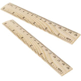6423 Merge 20 Pieces 15cm Wooden Rulers Student Ruler Measuring Office Supplies Z280 xxxxxxx You 310526.