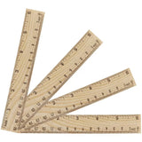 6423 Merge 20 Pieces 15cm Wooden Rulers Student Ruler Measuring Office Supplies Z280 xxxxxxx You 310526.