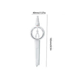 6424 Merge Precision Circle Drawing Guage Press compass Ruler Junior High School Z280 xxxxxxx You 310526.