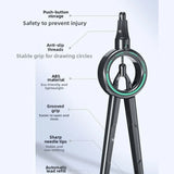 6424 Merge Precision Circle Drawing Guage Press compass Ruler Junior High School Z280 xxxxxxx You 310526.