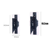 6426 Merge 4 Piece Multifunction Metal Drafting Set Protractor Triangle Ruler Office School	Z280 xxxxxxx You 310526.