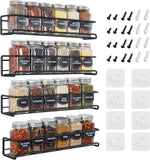 6464 Merge 4Pcs Kitchen Spice Rack Wall Mounted Shelves Cabinet Organiser Z315 xxxxxxx You 140826.