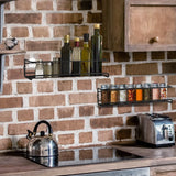 6464 Merge 4Pcs Kitchen Spice Rack Wall Mounted Shelves Cabinet Organiser Z315 xxxxxxx You 140826.