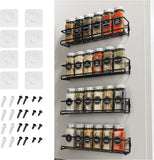 6464 Merge 4Pcs Kitchen Spice Rack Wall Mounted Shelves Cabinet Organiser Z315 xxxxxxx You 140826.