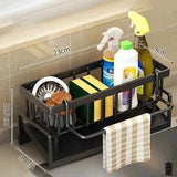 6467 Merge Kitchen Sink Caddy Storage Organizer Sponge Sop Brush Drain Rack Z315 xxxxxxx You 150826.