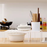 6468 Merge Adjustable Cupboard Storage Shelf Organizer Holder Pantry Stand Rack Kitchen Grey Z315 xxxxxxx You 150826.