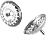 6472 Merge 2 Pack Kitchen Sink Strainer And Plug Set 83mm Stainless Steel Sink Strainer Z320 xxxxxxx You 240826.