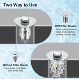 6474 Merge Sink Drain Strainer Pop Up 3in1 Drain Plug With Strainer And Removable Strain Z320 xxxxxxx You 250726.