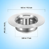 6475 Merge Stainless Steel Sink Drain Strainer Basket And Stopper Plug Z320 xxxxxxx You 250826.