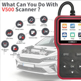8104 Merge OBD2 Fault Code Spray Reader Car Engine Scanner Diagnostic Tool Check Engine Light AU Z132.