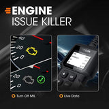 8105 Merge Topdon Car Engine Spray Fault Code Reader OBD2/EOBD/CAN Diagnostic Scanner Reset Tool Z132.